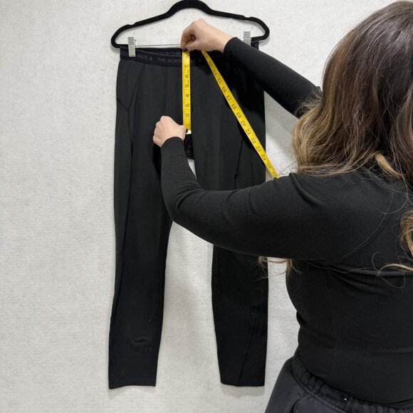 The North Face Pants Womens Large Black FlashDry Base Layer Thermal Leggings - Picture 8 of 12